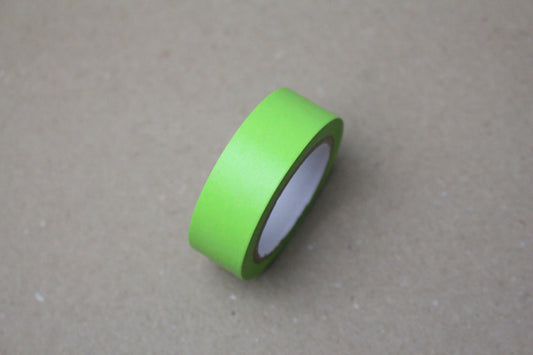 Plain Lime Green Washi Tape